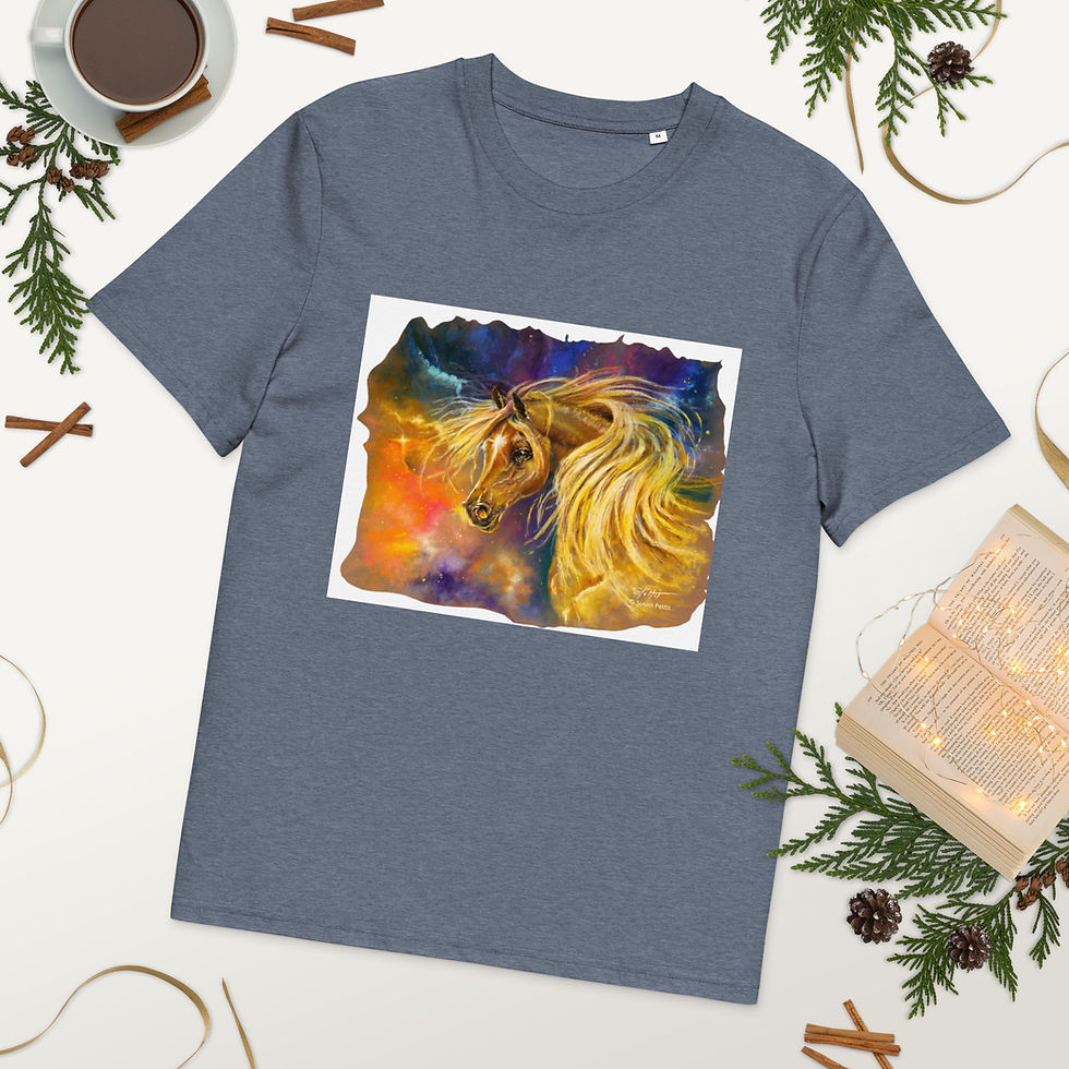 Thumbnail: T-shirt - Star Dust Unisex organic cotton t-shirt