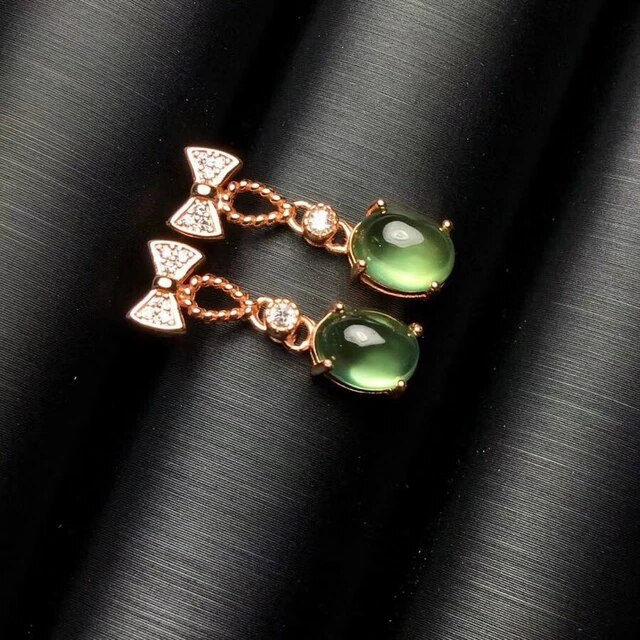 Miniature : Natural Grapevine Earrings,925 Silver Earrings ,Gemstone Earrings,Gifts For Her