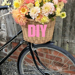 Do it yourself - buckets of flowers