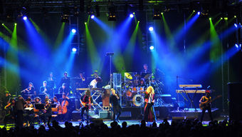 JC Connington live in Russia with OMEGA.