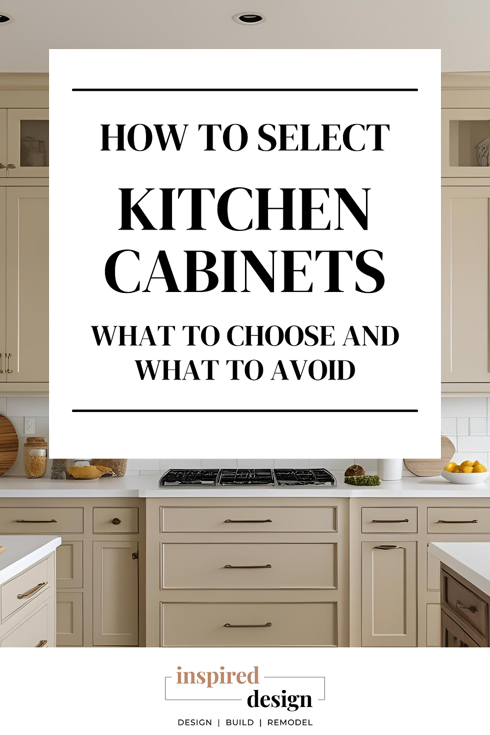 Customizing Cabinets: What to Choose, What to Skip