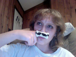 Finger-stache (Hitler version coming soon!)____These are literally the quickest, easiest t