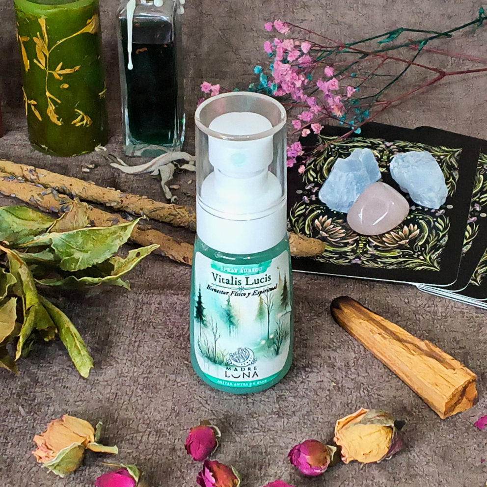 🌿 Spray Áurico "Vitalis Lucis" – Salud en Niebla