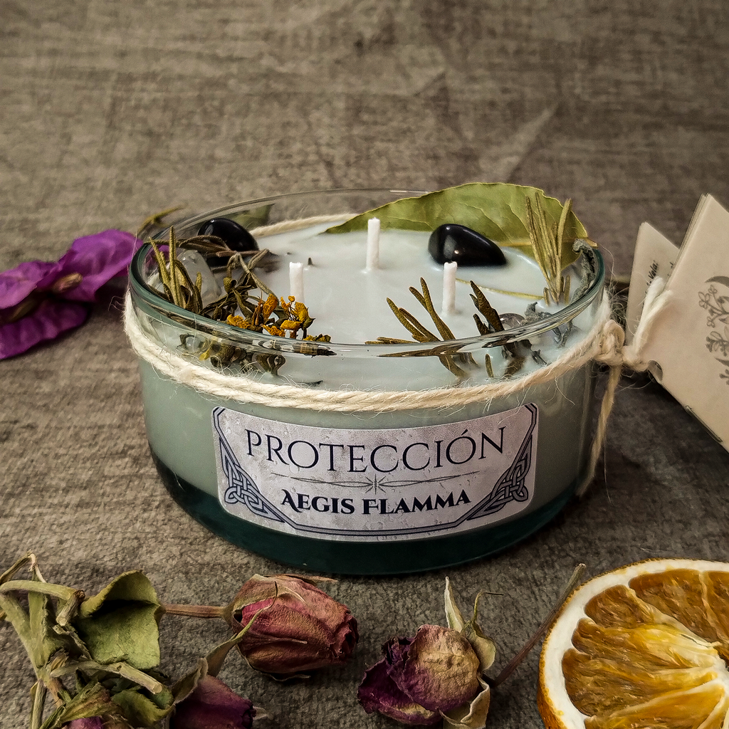 🛡️ Aegis Flamma – Vela de Protección 🛡️