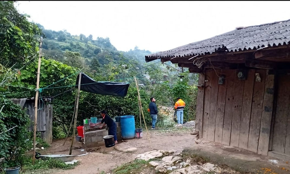 Huauchinango || Realizan inspección preventiva en vivienda de Huilacapixtla