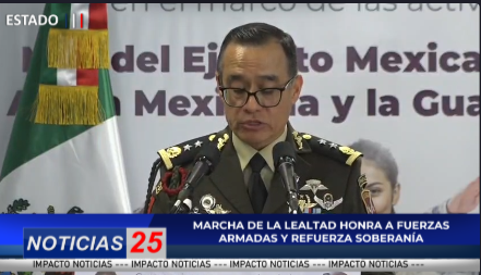 MARCHA DE LA LEALTAD HONRA A FUERZAS ARMADAS Y REFUERZA SOBERANÍA 