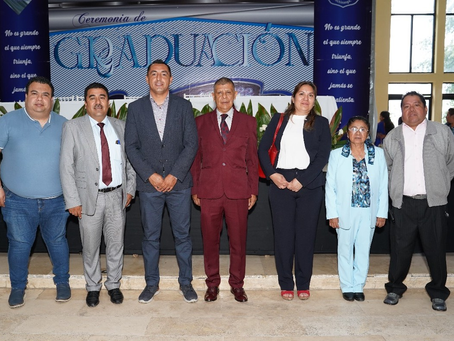 Muchas felicidades a la generación que egresa de la Escuela Telesecundaria “Álvaro Gálvez y Fuentes”