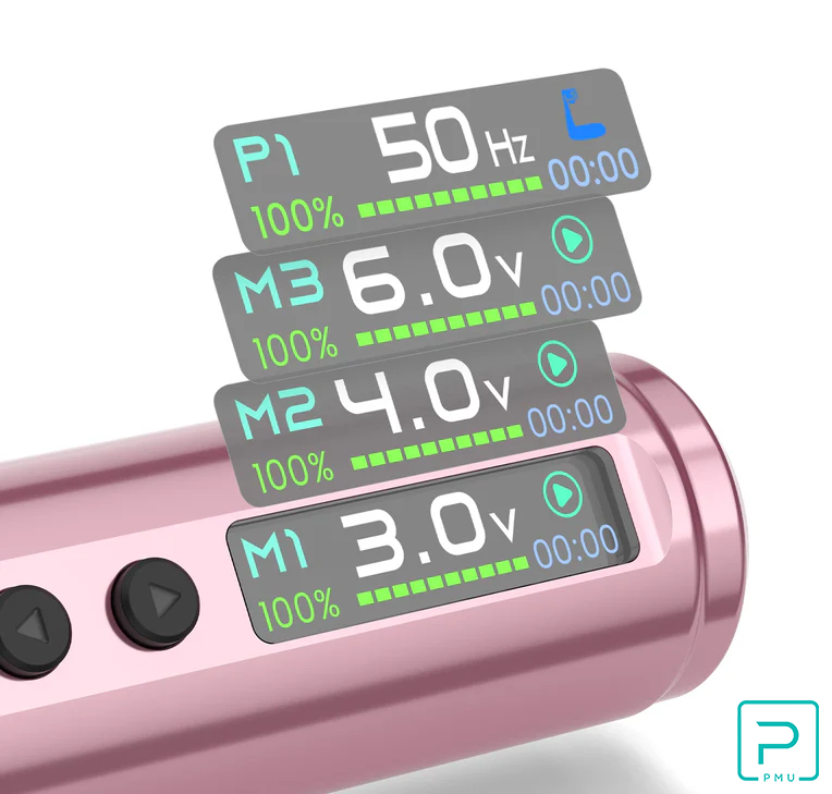 Цифровой дисплей и программируемые ячейки памяти на машинке Biomaser Plenilune U1 Pro.