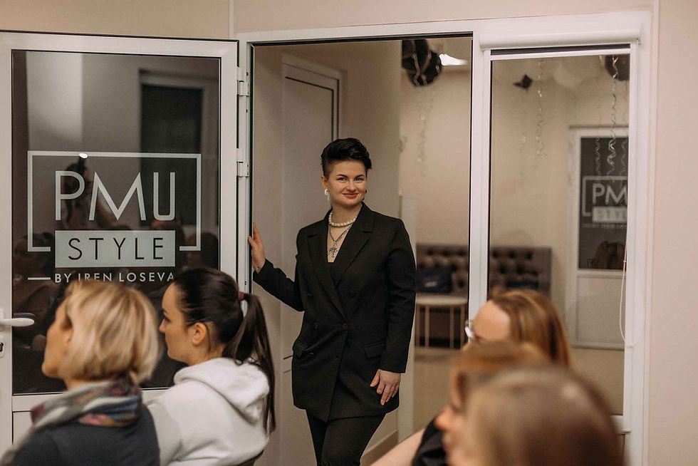 Iren Loseva at the PMU STYLE Training Center