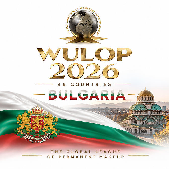 Anuncio oficial del evento de la semifinal WULOP Bulgaria 2026 con el logotipo de WULOP y la bandera de Bulgaria.