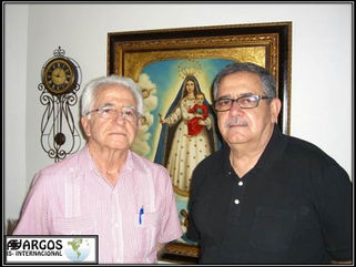 Con el Dr. José R. Cruz, expresidente y fundador de la desaparecida, por el ‘Espíritu Santo’, ‘Coal
