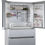 Thumbnail: Bosch 800 Series 20.5 Cu. Ft. Counter Dpth French 4-Door Bottom Mount Refrigerat