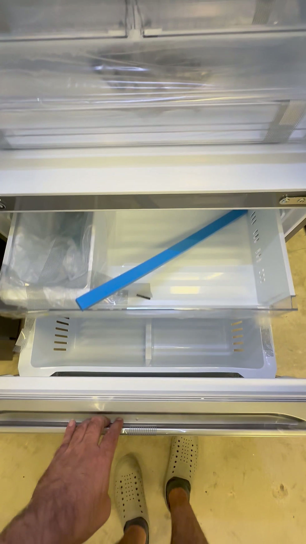 Thumbnail: LG Counter-Depth MAX with Zero Clearance 3-Door French Door Refrigerator