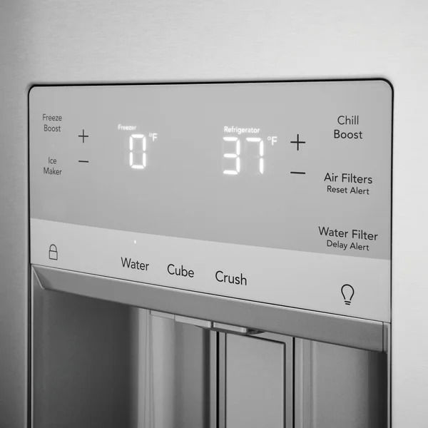 Thumbnail: Frigidaire Gallery 26.3 cu. ft. Standard-Depth 4-Door French Door Refrigerator