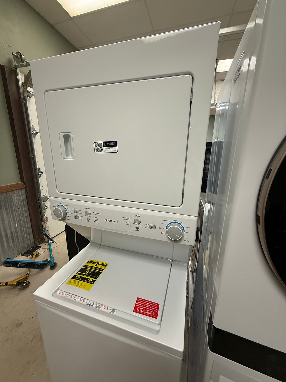 Thumbnail: Frigidaire ELECTRIC Washer/Dryer Laundry Center - 3.9 cu. ft. Washer and 5.5 cu.