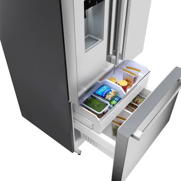 Thumbnail: Bosch 500 Series 36" Standard-Depth 3-Door Refrigerator with VitaFresh, SuperFre