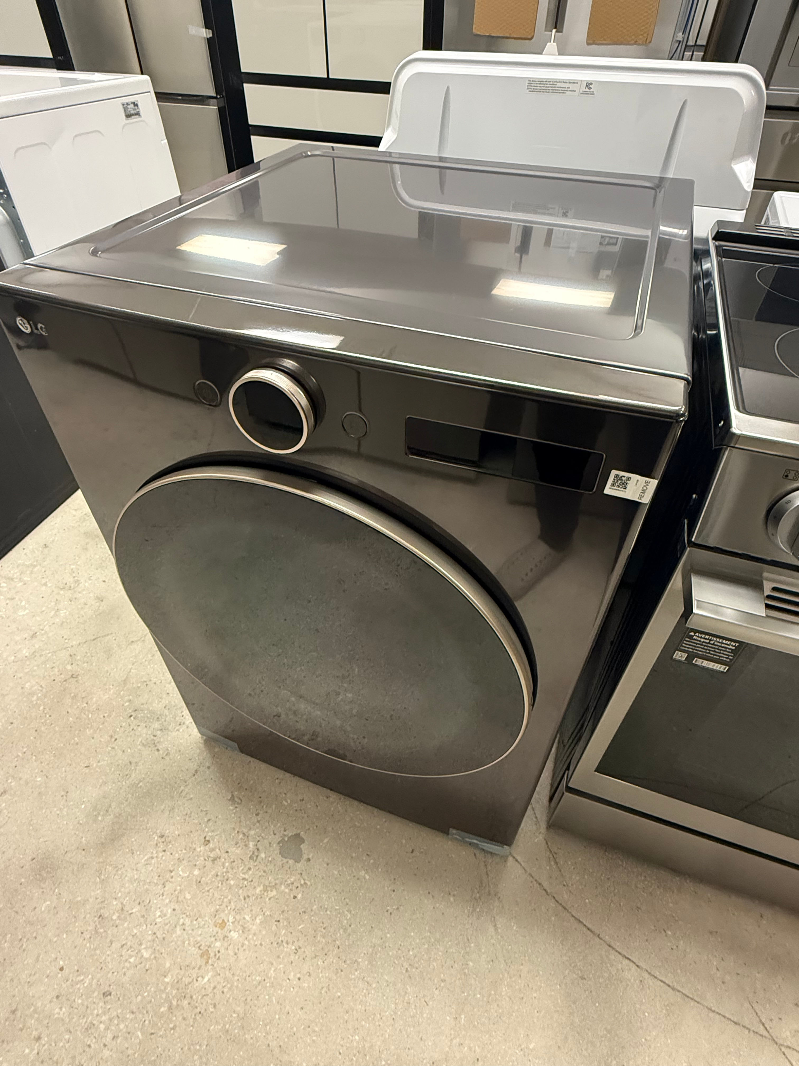 LG 7.4 cu. ft. Capacity Energy Star Smart ELECTRIC Dryer with AI Sensor Dry