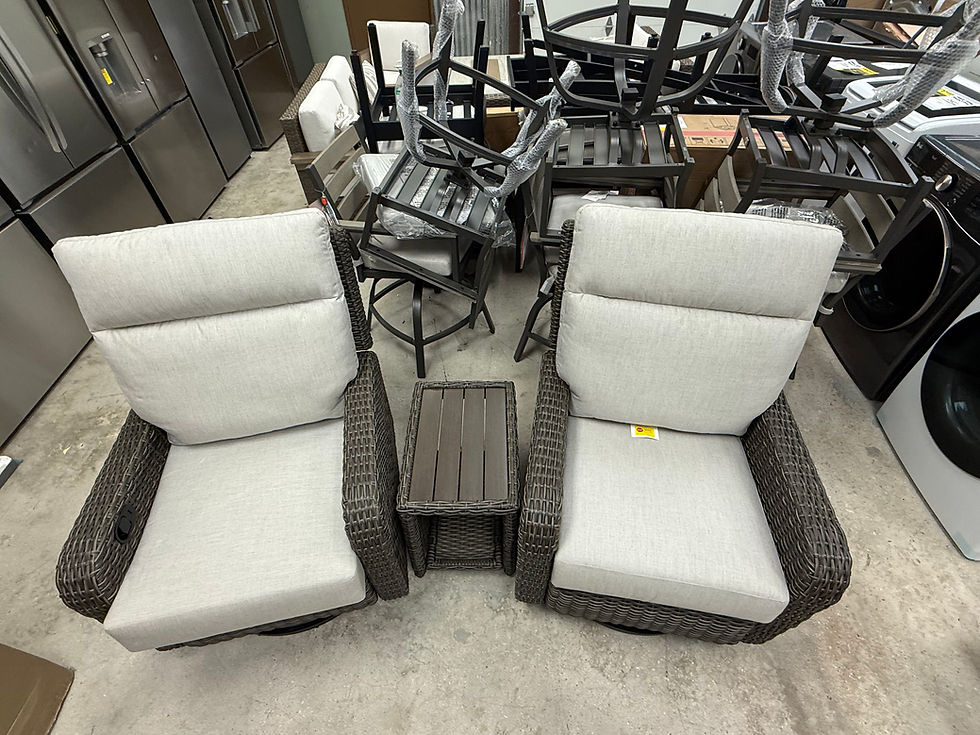 Thumbnail: Thomasville Elko 3-Piece Swivel Glider Recliner Set