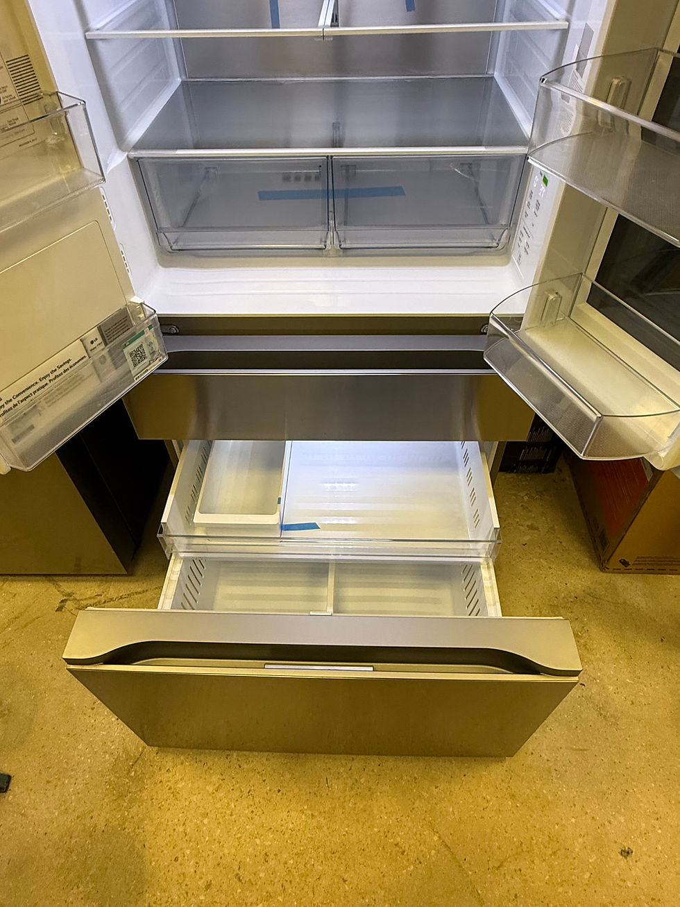 Thumbnail: LG 29 cu. ft. Standard Depth MAX InstaView 4-Door French Door Refrigerator