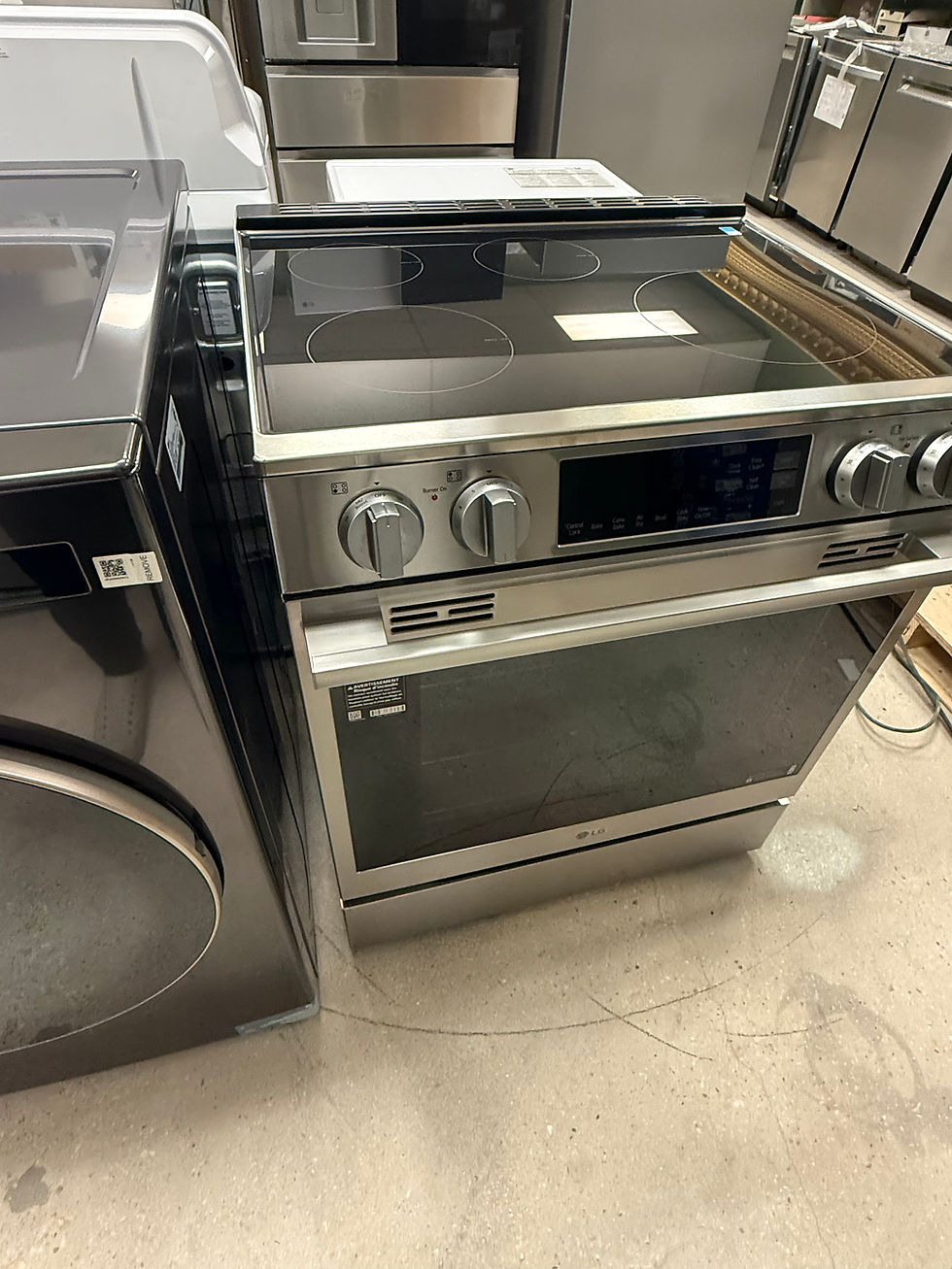 Thumbnail: LG 6.3 cu. ft. Smart Induction Slide-In Range with ProBake Convection& AirFry F