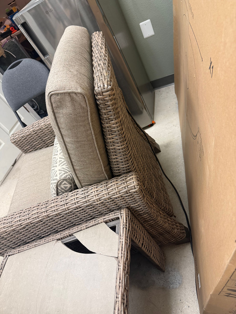 Thumbnail: Barcalounger Montclair 3 Piece Outdoor Recliner Set