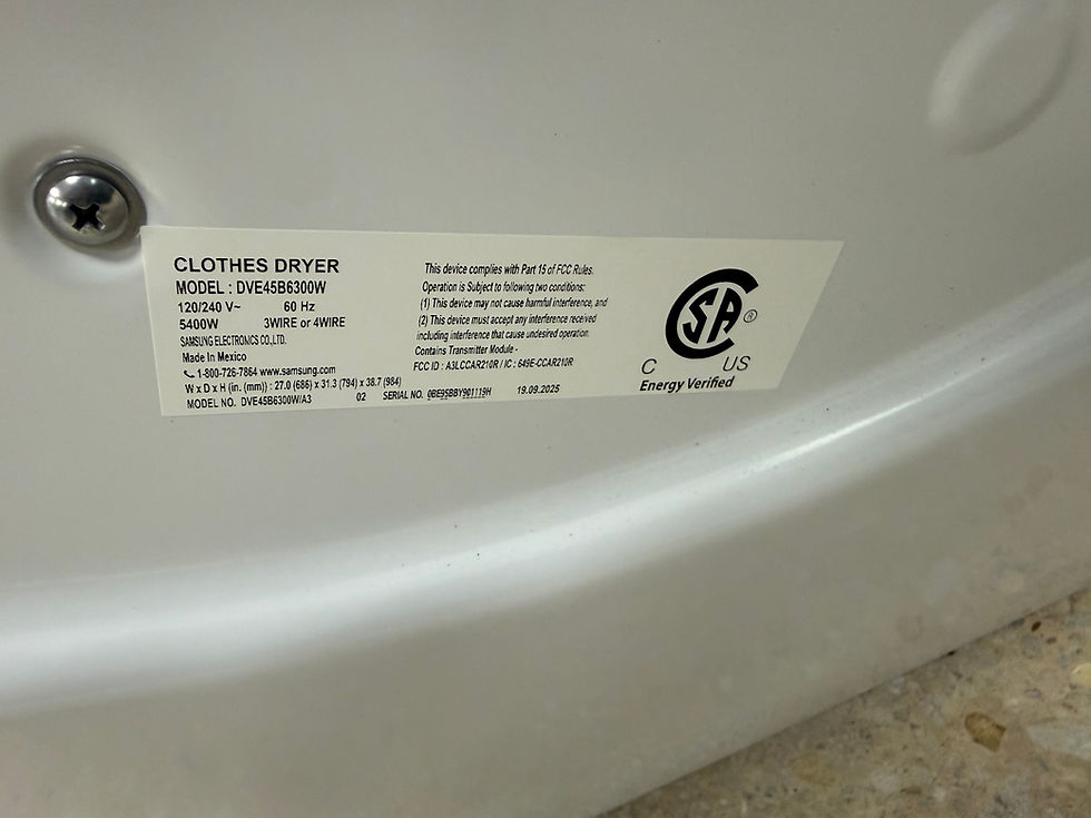 Thumbnail: Samsung 4.5 cu. ft. Front Load Washer & 7.5 cu. ft. Smart ELECTRIC Dryer