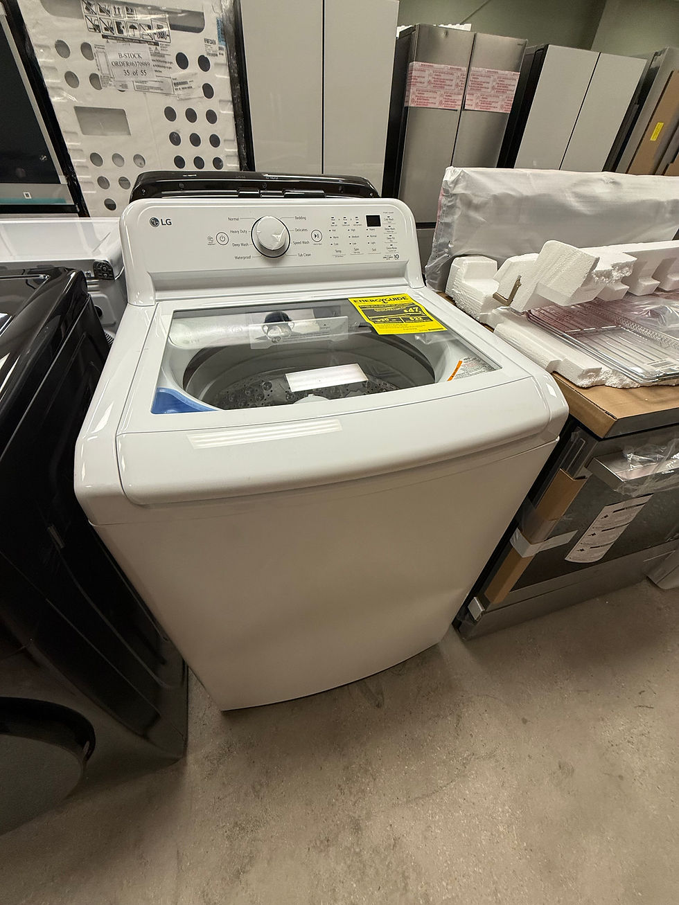 Thumbnail: LG 4.3 cu. ft. Top Load Washer with 4-Way Agitator and TurboDrum Technology