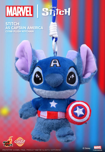 Hot Toys Marvel Stitch Cosbi Plush Keychain Collection | MiPOPS!