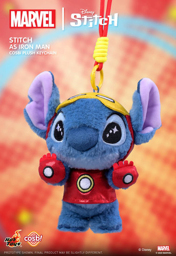Hot Toys Marvel Stitch Cosbi Plush Keychain Collection | MiPOPS!