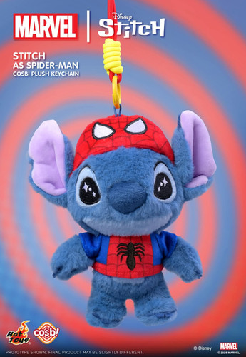 HotToys marvel スティッチ COSBI ぬいぐるみペンダント Hot Toys Marvel Stitch Cosbi Plush Keychain Collection | MiPOPS!
