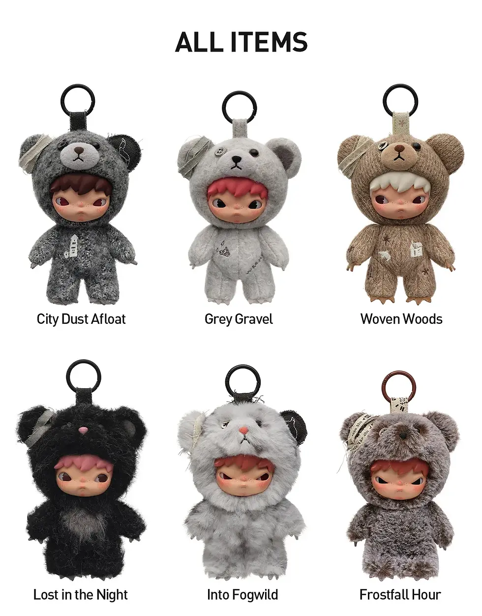 Thumbnail: Hirono Road Journal Series-Plush Doll Pendant Blind Box
