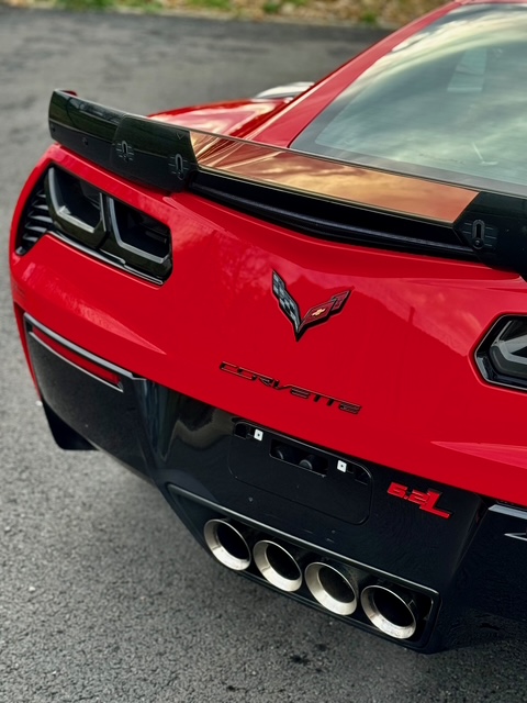 Corvette après detailing extérieur