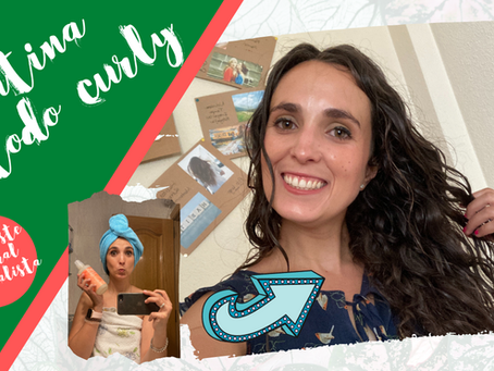 Mi rutina de método curly minimalista y sostenible | Curly girl method