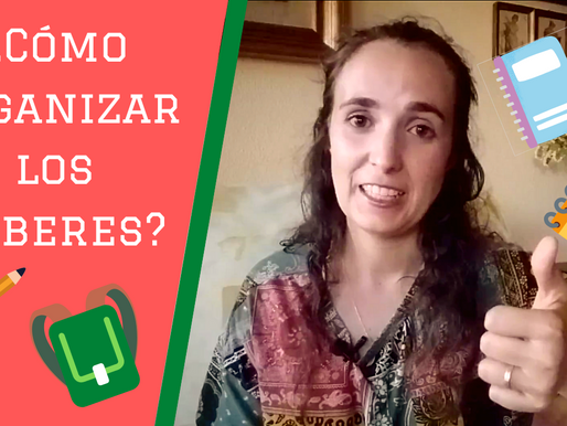 ¿Cómo organizar los deberes y la agenda escolar?