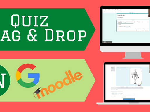 Cómo hacer un cuestionario y un ejercicio de drag and drop en Moodle