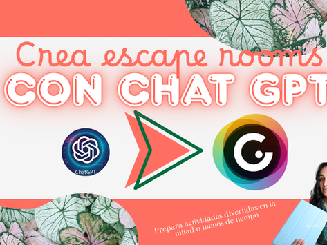 🎓 Cómo crear un Escape Room educativo con Genially y ChatGPT