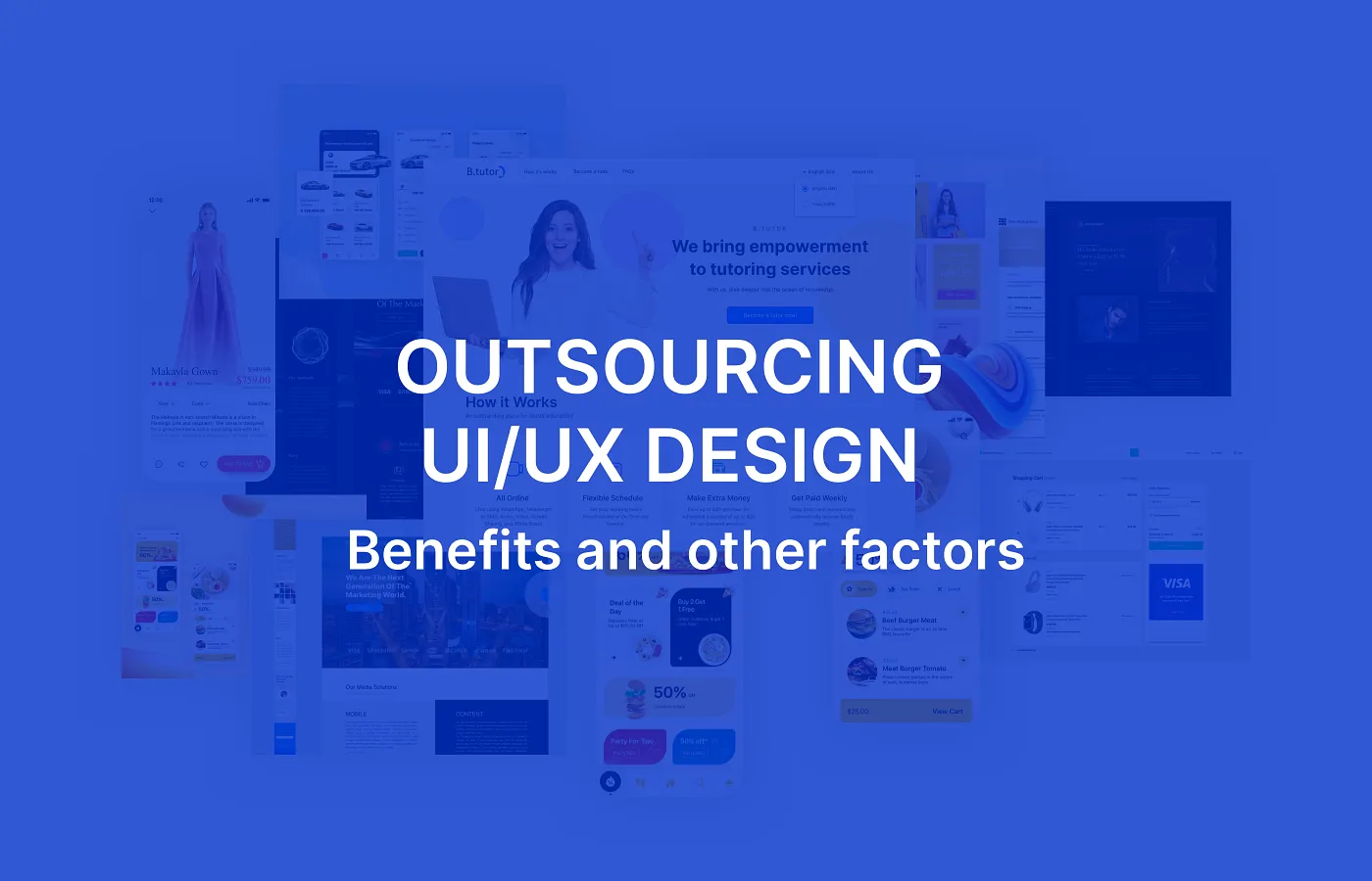 Outsourcing Product UI/UX design