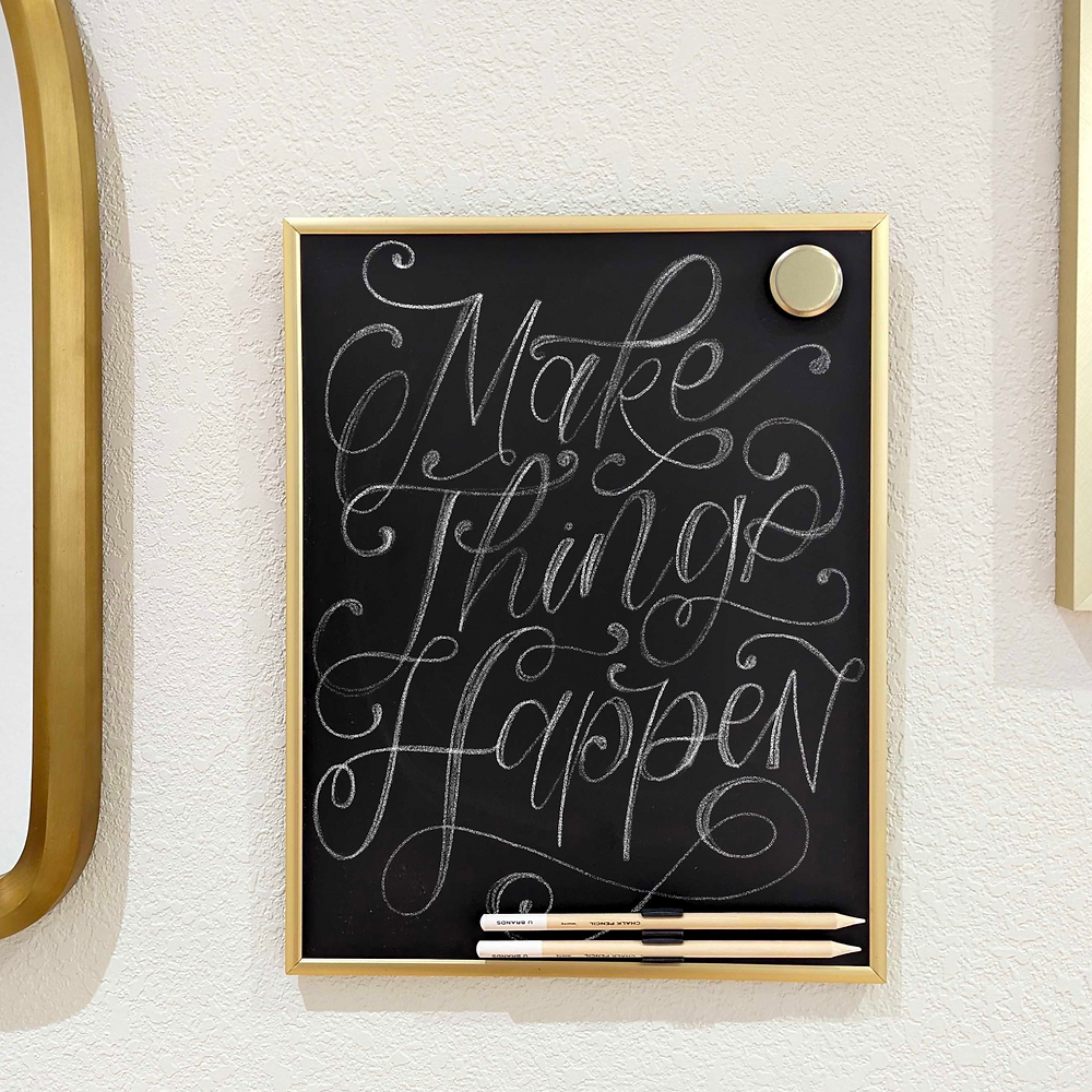 Chalkboard Lettering Tips & Tricks