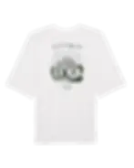 Produktbil Boxy T-Shirt Trullo (Biobaumwolle), weiß, hintere Ansicht