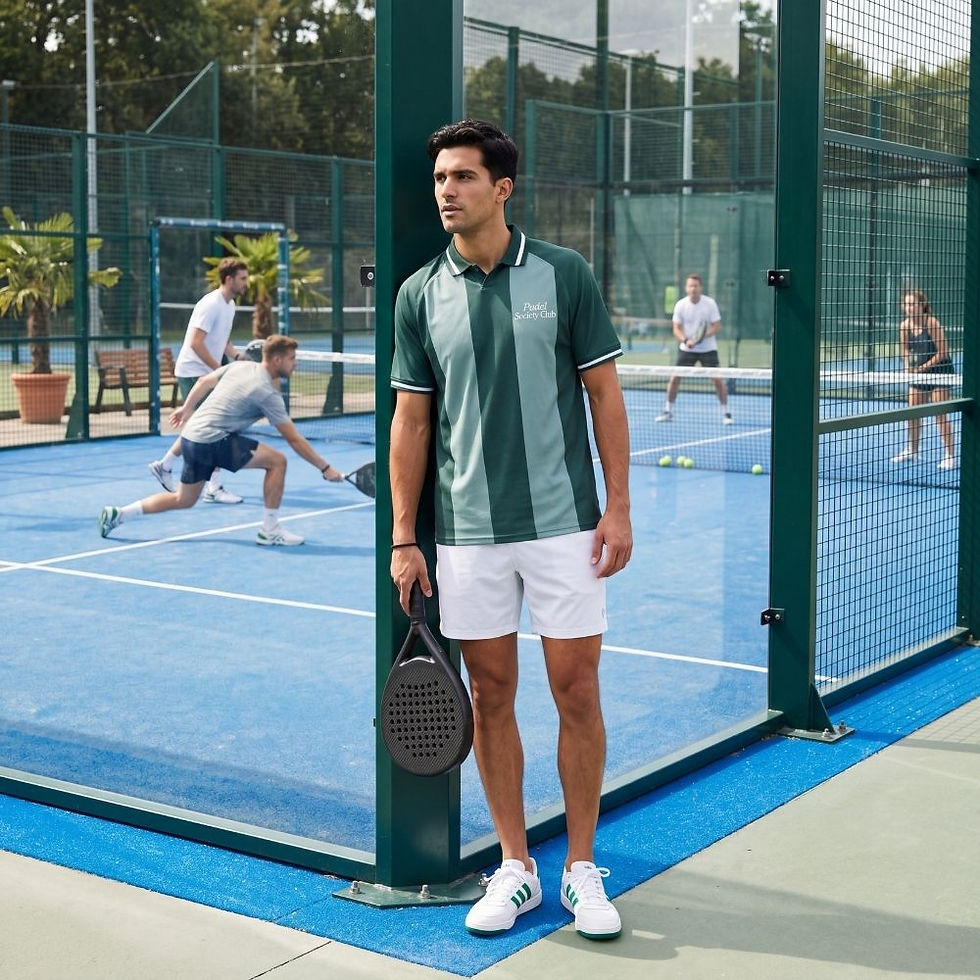 Miniaturbild: Unisex Jersey "EE La Dolce Padel Vita" (Bio-Baumwolle)