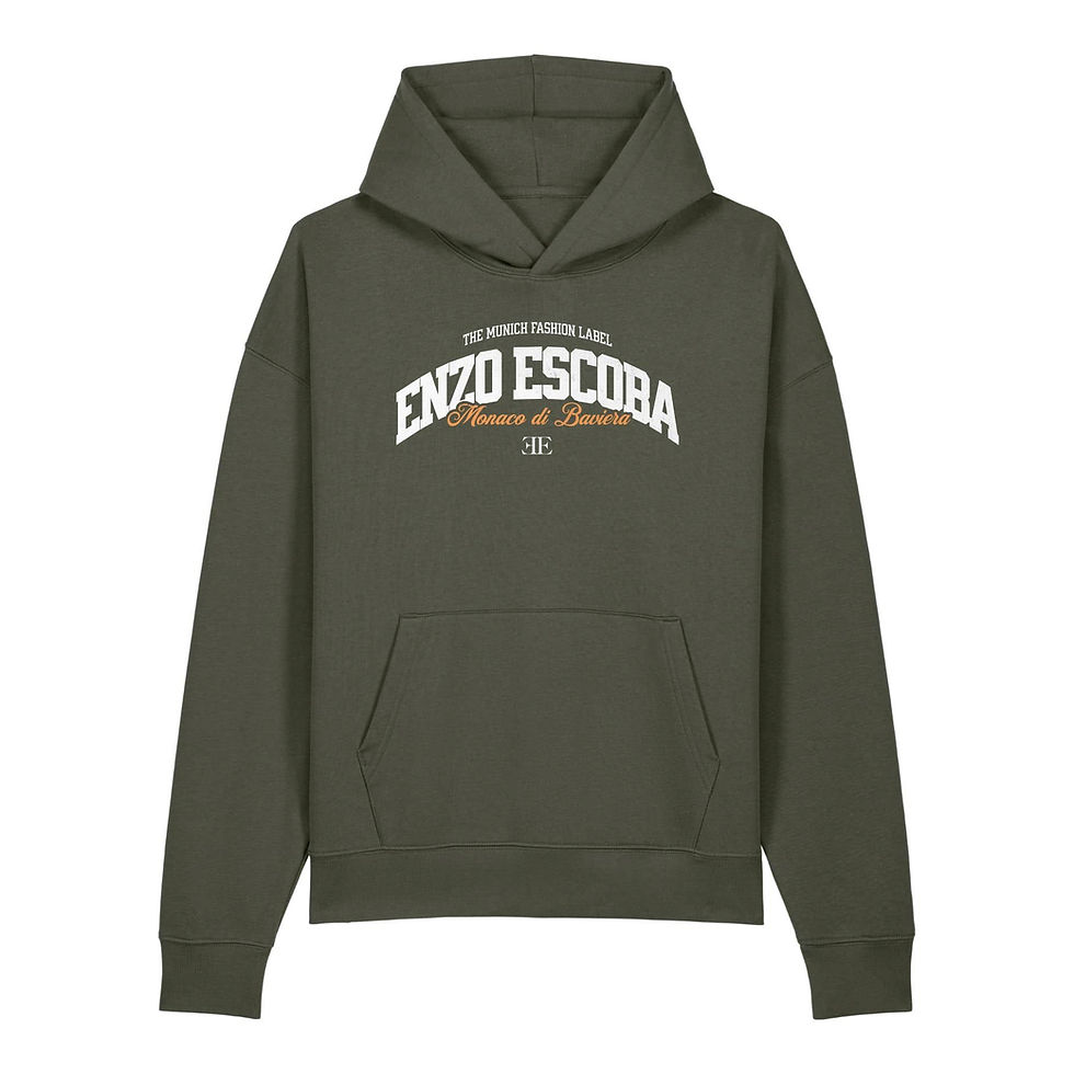 Thumbnail: Unisex Hoodie "Varsity Monaco" (Bio-Baumwolle)