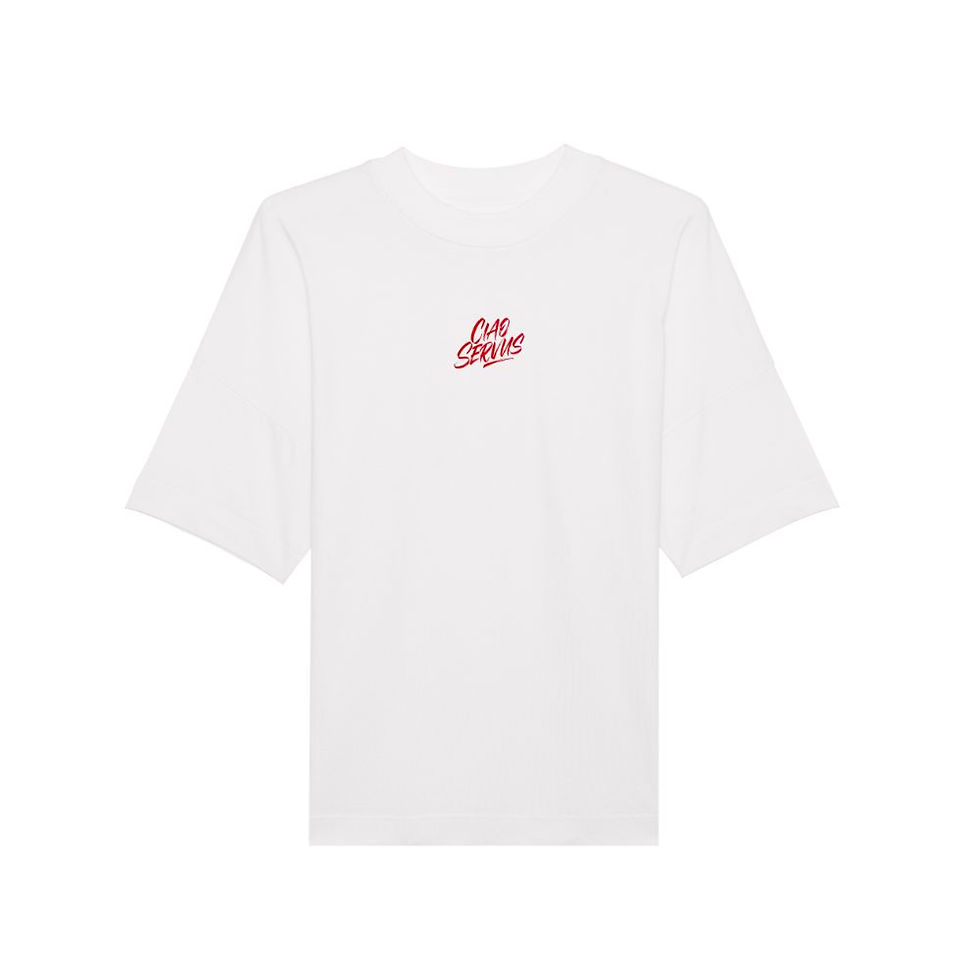 Miniaturbild: Unisex T-Shirt "Ciao Servus" (Bio-Baumwolle)