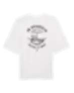 Produkt: Boxy T-Shirt EE Spiaggia (Biobaumwolle), hintere Ansicht, weiß