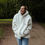 Thumbnail: Produktbild DAMEN Re-Teddy Hoodie Enzo, creme, vordere Ansicht

