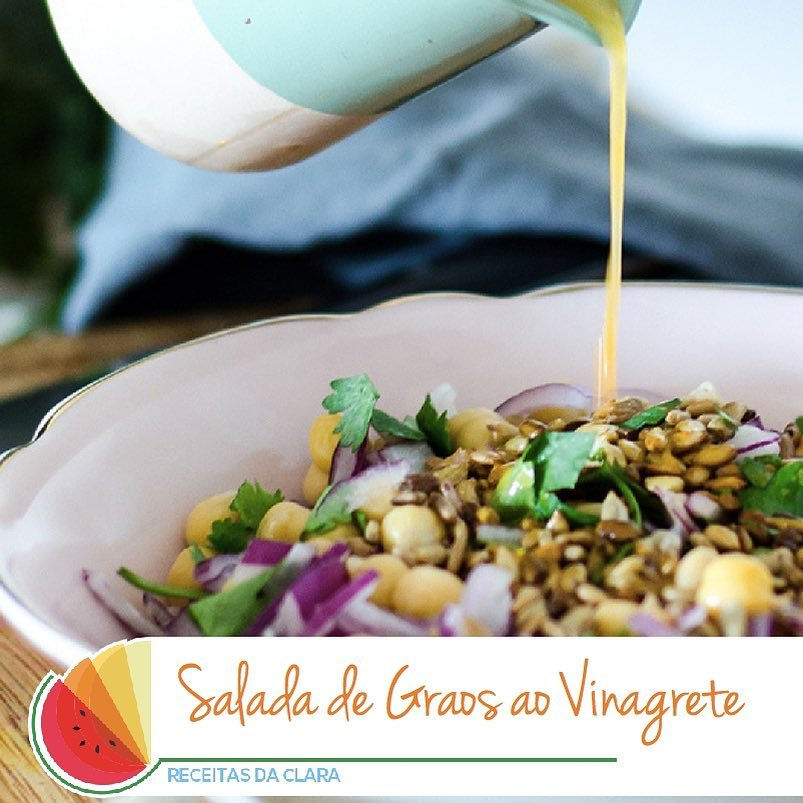 Salada de Grãos ao Vinagrete