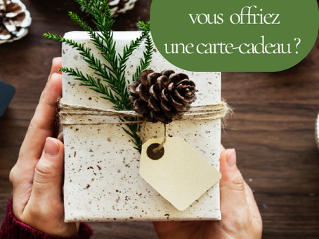 14 12 2024 Jingle bell !Les cartes cadeaux vous attendent