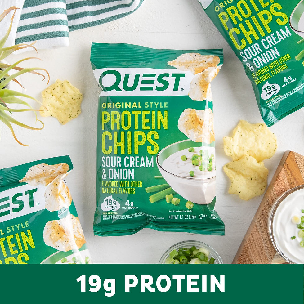 Thumbnail: Quest Nutrition Protein Chips (Sour Cream & Onion)