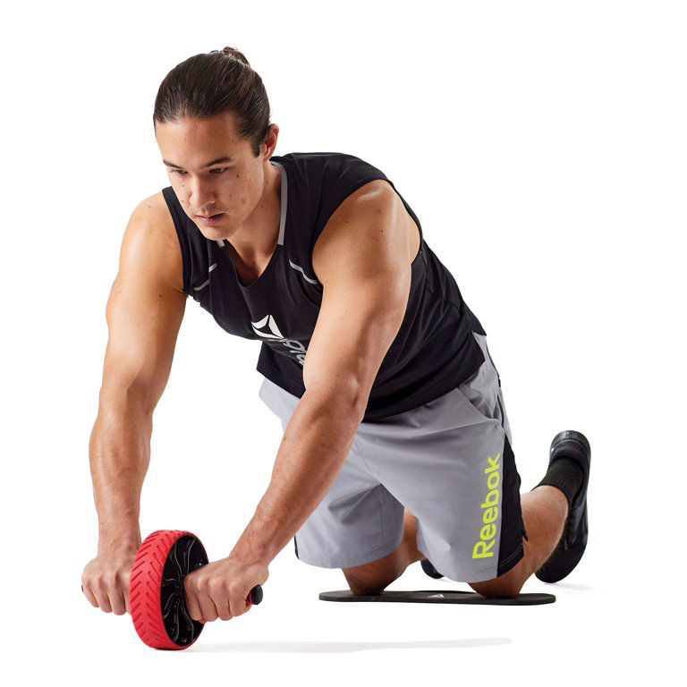 Thumbnail: Reebok Ultra-Grip Ab Wheel & Kneepad 
