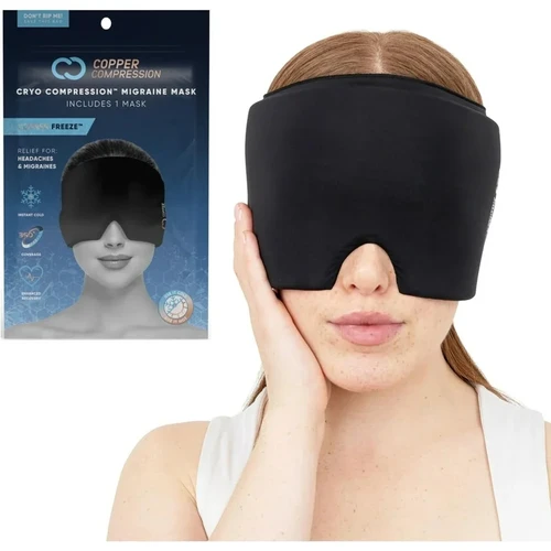 Copper Compression Migraine Mask