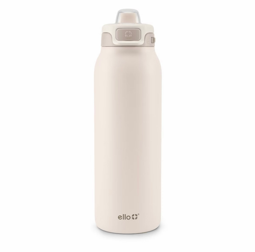 Ello Pop & Fill Stainless Steel Water Bottle (32 oz)